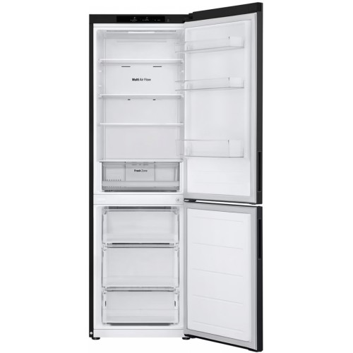 LG GBV21L0EEP Ψυγειοκαταψύκτης 344lt, Total NoFrost, E (Υ186xΠ59,5xΒ68,2εκ) Aνθρακί