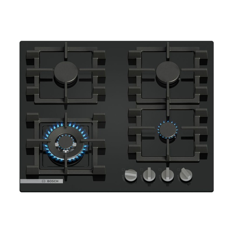 Bosch PNK6B6K40 Black Εστίες Υγραερίου