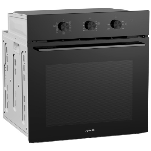 Arielli AME-970BL Φούρνος άνω Πάγκου 70lt, χωρίς Εστίες, Υδρόλυση, Π59,5εκ, Α, Μαύρος