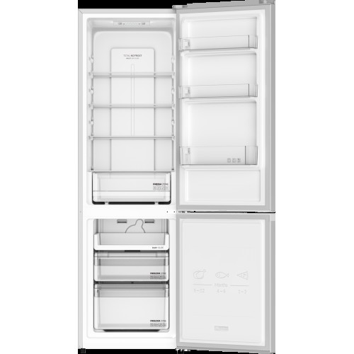Arielli ARD-341CBY1 Ψυγειοκαταψύκτης 262lt, Total NoFrost, E (Υ178,9xΠ55xΒ60εκ) Λευκός