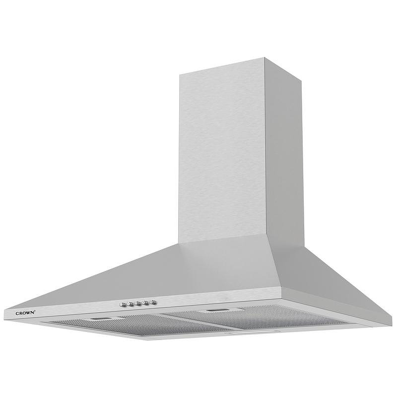 Crown C 1650 X ECO Απορροφητήρας Καμινάδα, Π60εκ, C, Inox