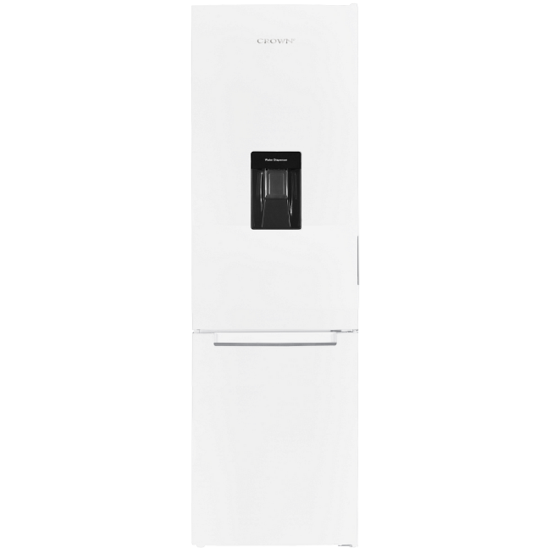 Crown CBR271EWD Ψυγειοκαταψύκτης 260lt, E (Υ177xΠ55xΒ58εκ) Λευκός