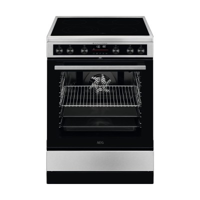 Aeg CCB6693APM Κουζίνα Κεραμική Inox με Πυρόλυση
