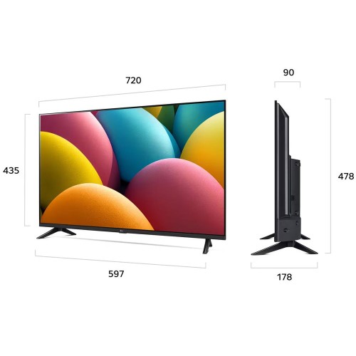 TV LG 32", 32LR60006LA, LED, Full HD, SmartTV, WiFi, 60Hz