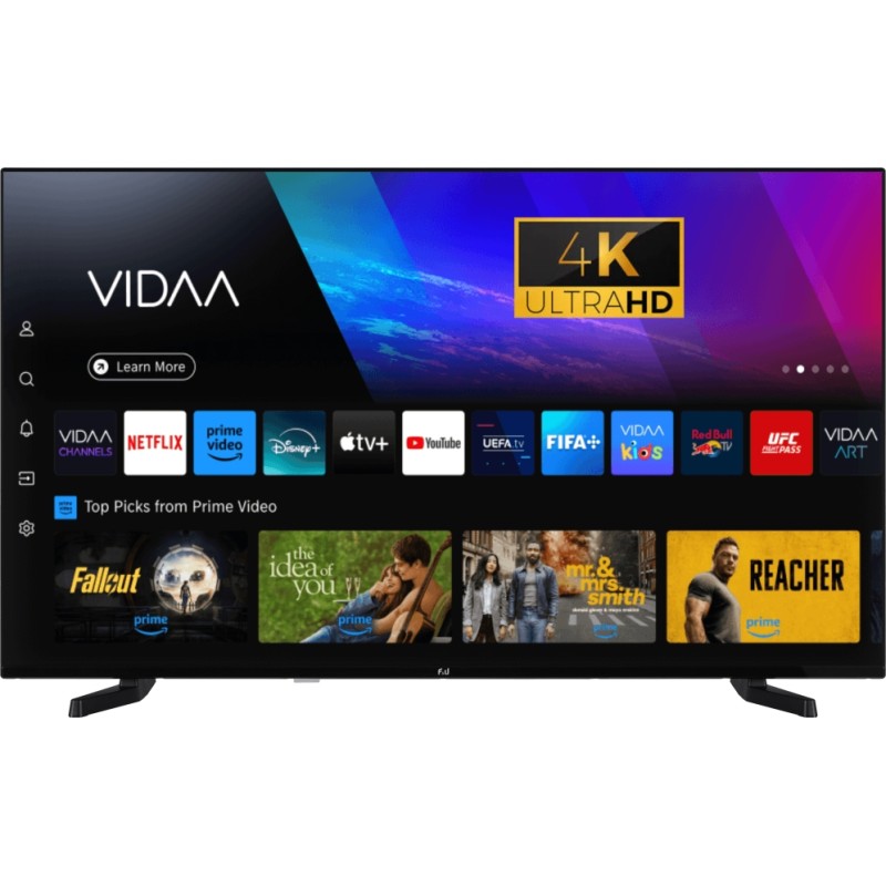 F&U 50'' FLV50501UH LED UTLRA HD VIDAA