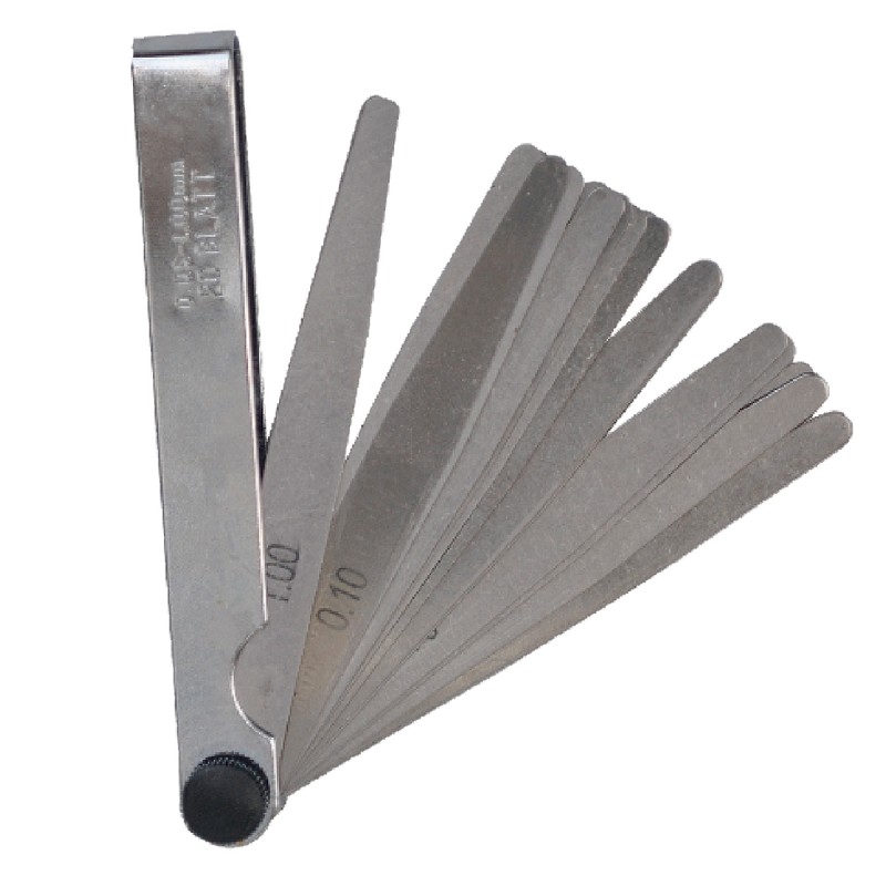 TOP MASTER Διακενόμετρο - φίλερ σετ 20 τεμ 0,05mm-1mm 349002