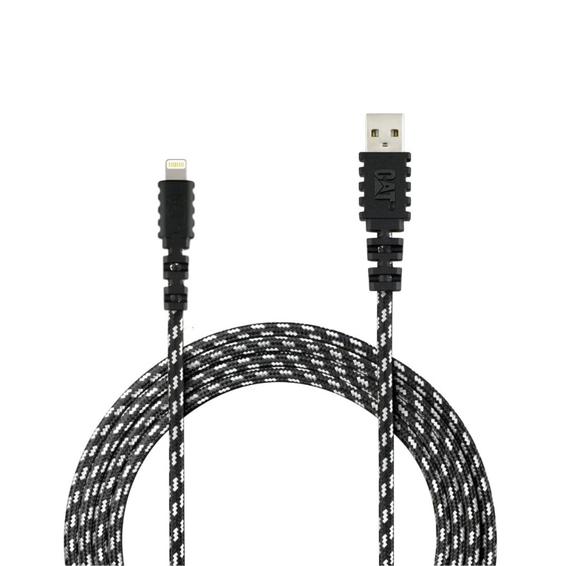 CAT Καλώδιο φόρτισης USB to Lightning 12W μαύρο 3m ACLG