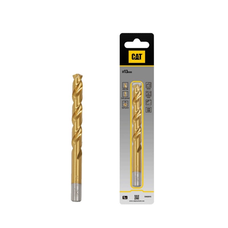 CAT Τρυπάνι τιτανίου HSS 13x151mm DA02015
