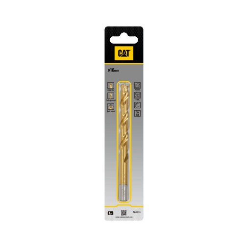 CAT Τρυπάνι τιτανίου HSS 10x133mm DA02013