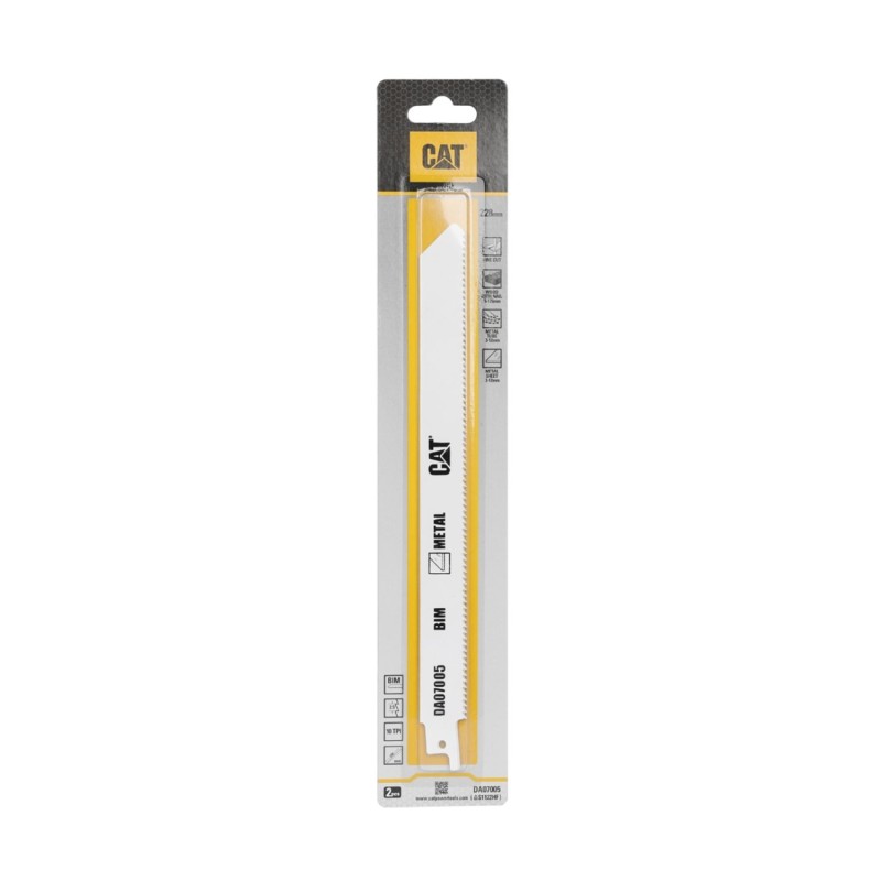 CAT Λάμα σπαθοσέγας μετάλλου 225mm S1122HF σετ:2τεμ. DA07005