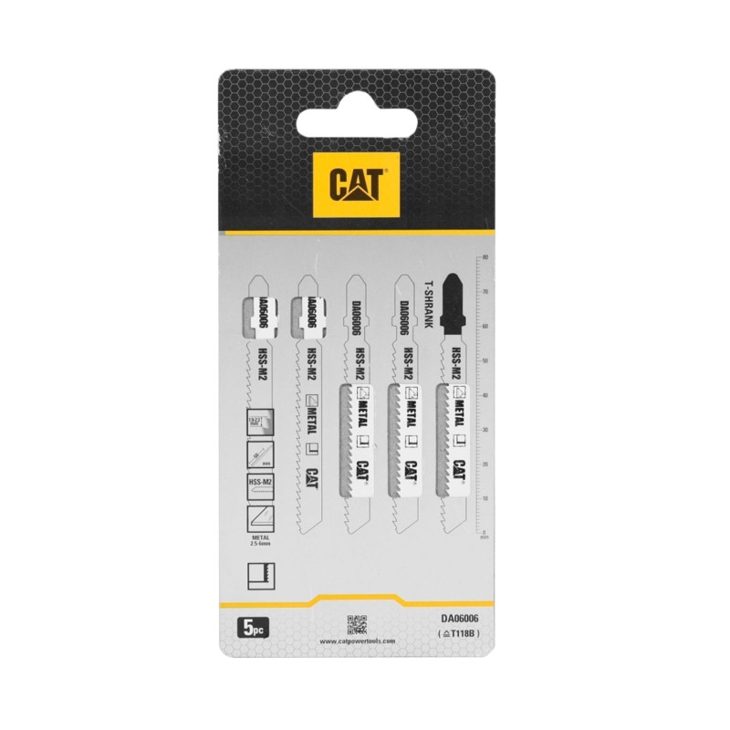 CAT Λάμα σέγας μετάλλου 75mm T118B σετ:5τεμ. DA06006