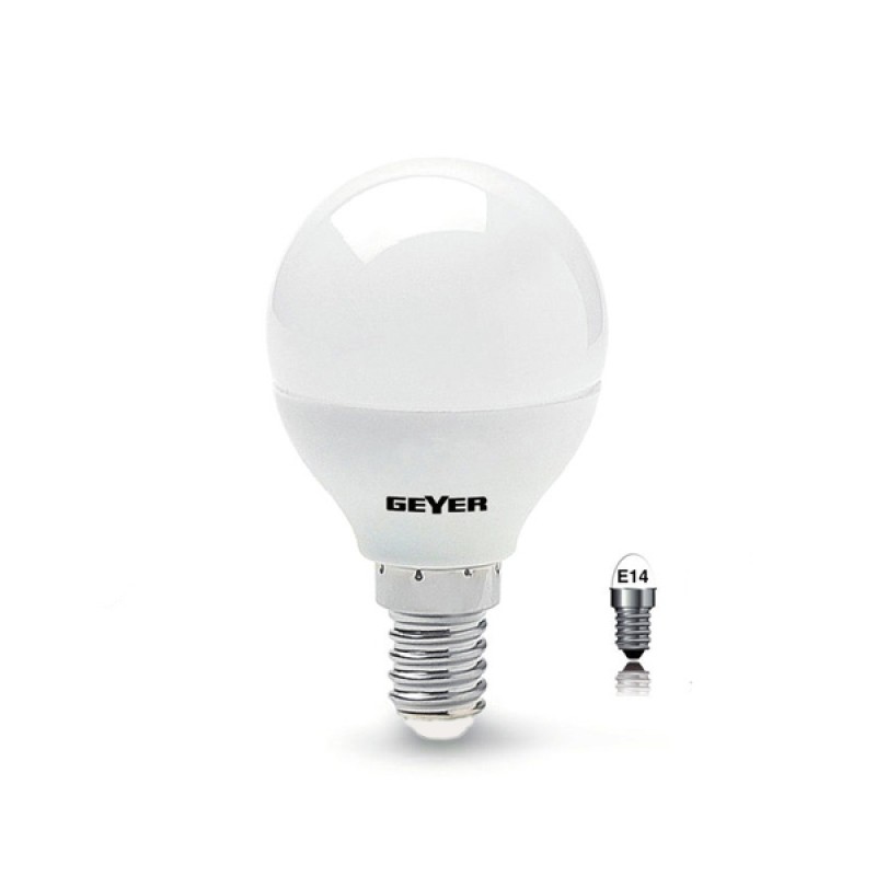 GEYER Λάμπα led G45 E14 4.5W λευκό 470LM LGLCE145E