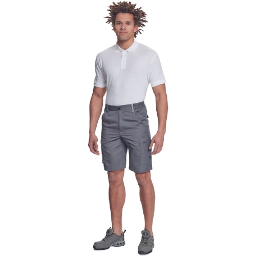 Βερμούδα εργασίας Gijon γκρι 65%poly-35%cott, 195 g/m² No 48/M