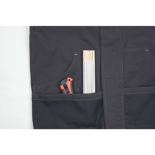 ΜΠΟΥΦΑΝ ΕΡΓΑΣΙΑΣ GREENDALE ΑΝΘΡΑΚΙ/ΛΑΙΜ 65%poly-35%cott, 270 g/m² No 50/M