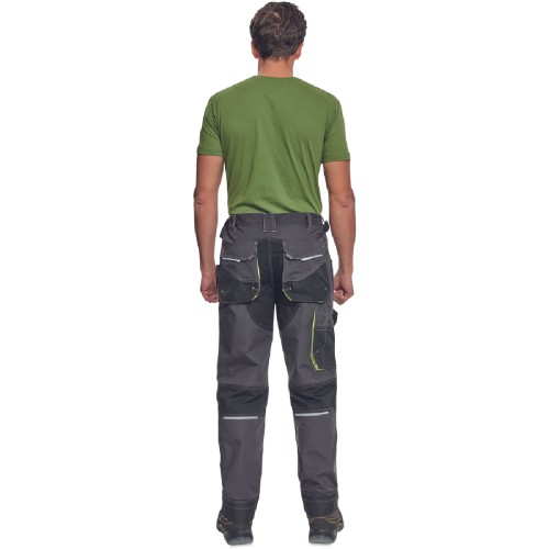 ΠΑΝΤΕΛΟΝΙ ΕΡΓΑΣΙΑΣ GREENDALE ΑΝΘΡΑΚΙ/ΛΑΙΜ 65%poly-35%cott, 270 g/m² No 52/L