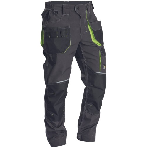 ΠΑΝΤΕΛΟΝΙ ΕΡΓΑΣΙΑΣ GREENDALE ΑΝΘΡΑΚΙ/ΛΑΙΜ 65%poly-35%cott, 270 g/m² No 52/L