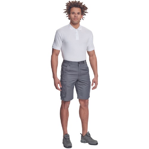 Βερμούδα εργασίας Gijon γκρι 65%poly-35%cott, 195 g/m² No 52/L