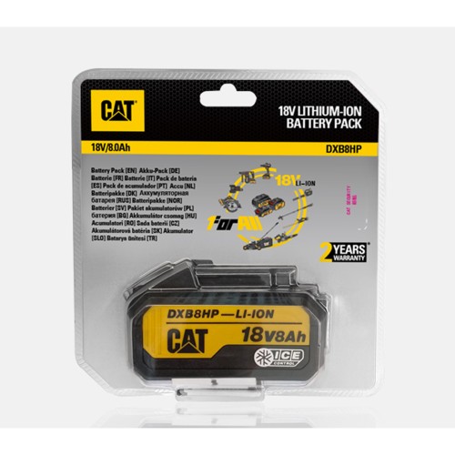 CAT Μπαταρία 18V 8.0Ah DXB8HP