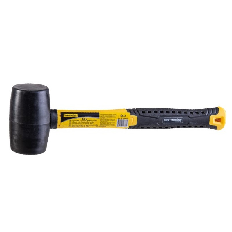 TOP MASTER Ματσόλα μαύρη εργονομική λαβή 680gr 240905