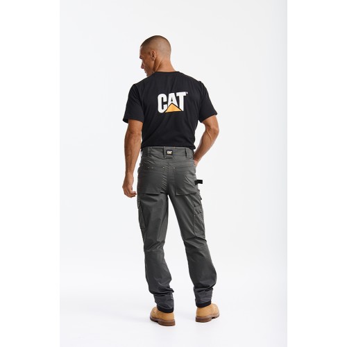 CAT Παντελόνι εργασίας nexus γκρι 4XL (US 42/32) 1080051-40100