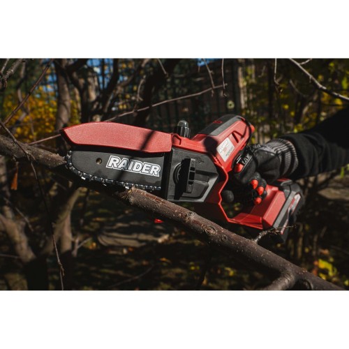 RAIDER R20 Solo Αλυσοπρίονο μπαταρίας 20V 2.13kg με λάμα 15cm RDP-KCCS20 075748