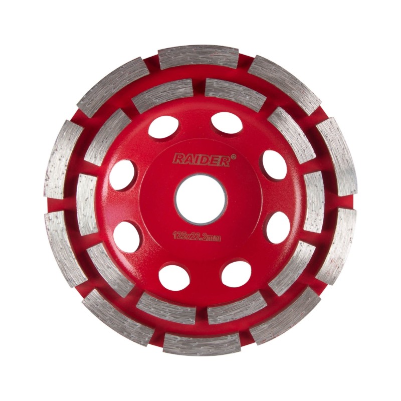 RAIDER Δίσκος λείανσης δομικών υλικών διαμαντέ 125mm 209933