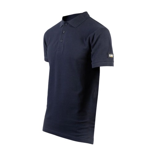 CAT Μπλούζα εργασίας Polo essential navy μπλε M 1620023-10564