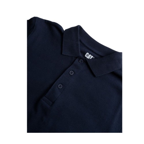 CAT Μπλούζα εργασίας Polo essential navy μπλε 2XL 1620023-10564