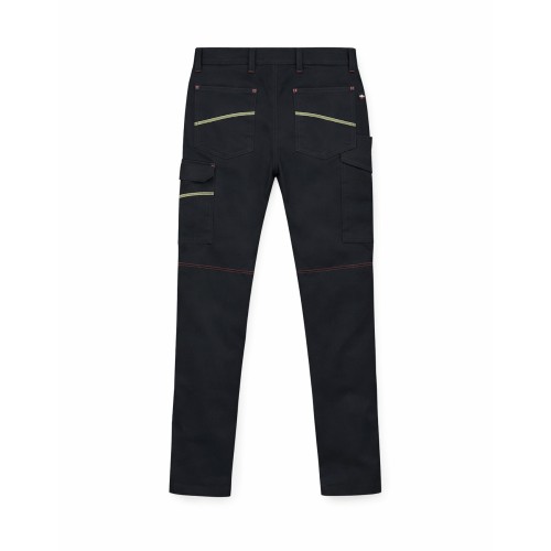 GTC Παντελόνι Εργασίας Theseus Stretch με ελαστίνη Μαύρο No.L