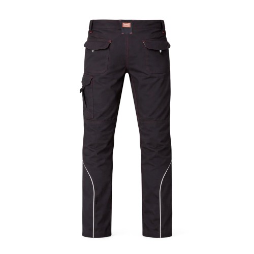 GTC Παντελόνι Εργασίας Hermes Stretch με ελαστίνη Μαύρο No.2XL