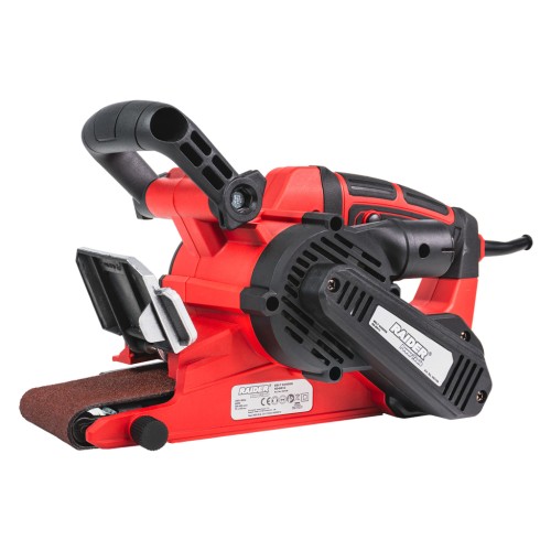 RAIDER Ταινιολειαντήρας 900W με ρύθμιση ταχύτητας και σύστημα αναρρόφησης RD-BS12 043109