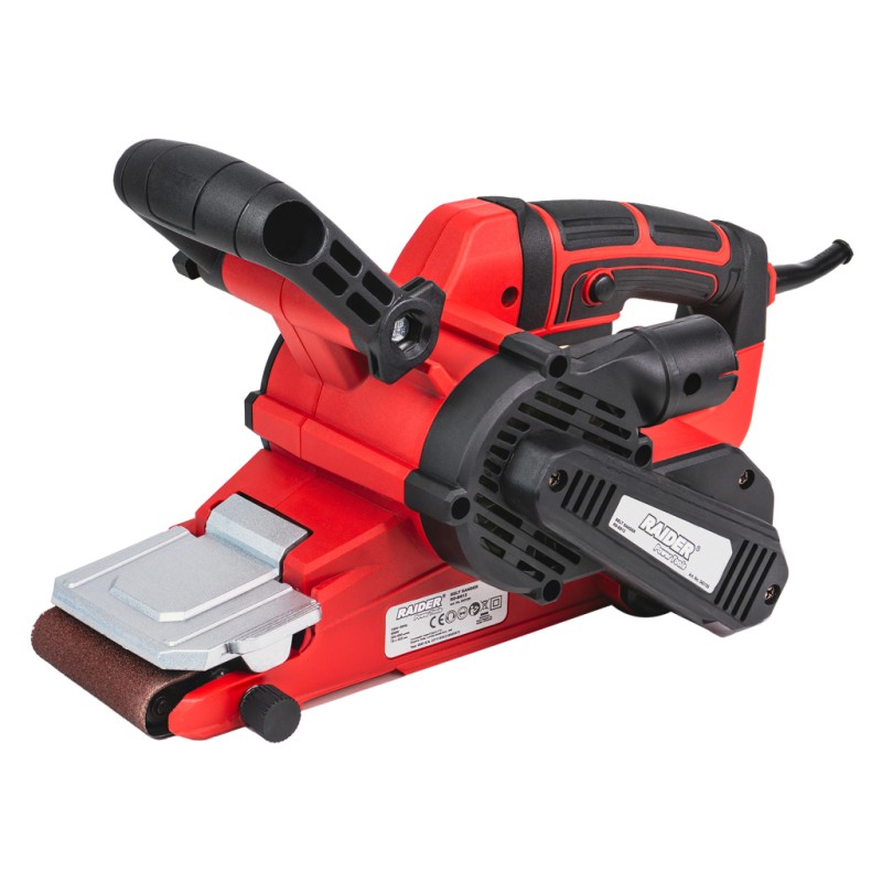 RAIDER Ταινιολειαντήρας 900W με ρύθμιση ταχύτητας και σύστημα αναρρόφησης RD-BS12 043109