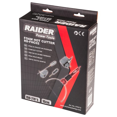 RAIDER Κόφτης πολυστερίνης θερμικός 9,6W RD-FHC02 076212