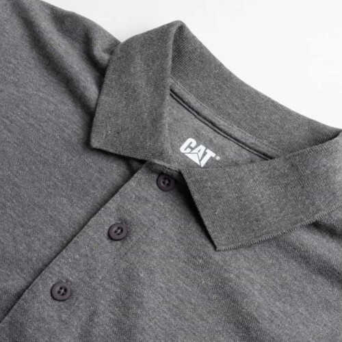 CAT Μπλούζα εργασίας Polo essential γκρι XL 1620023-10123