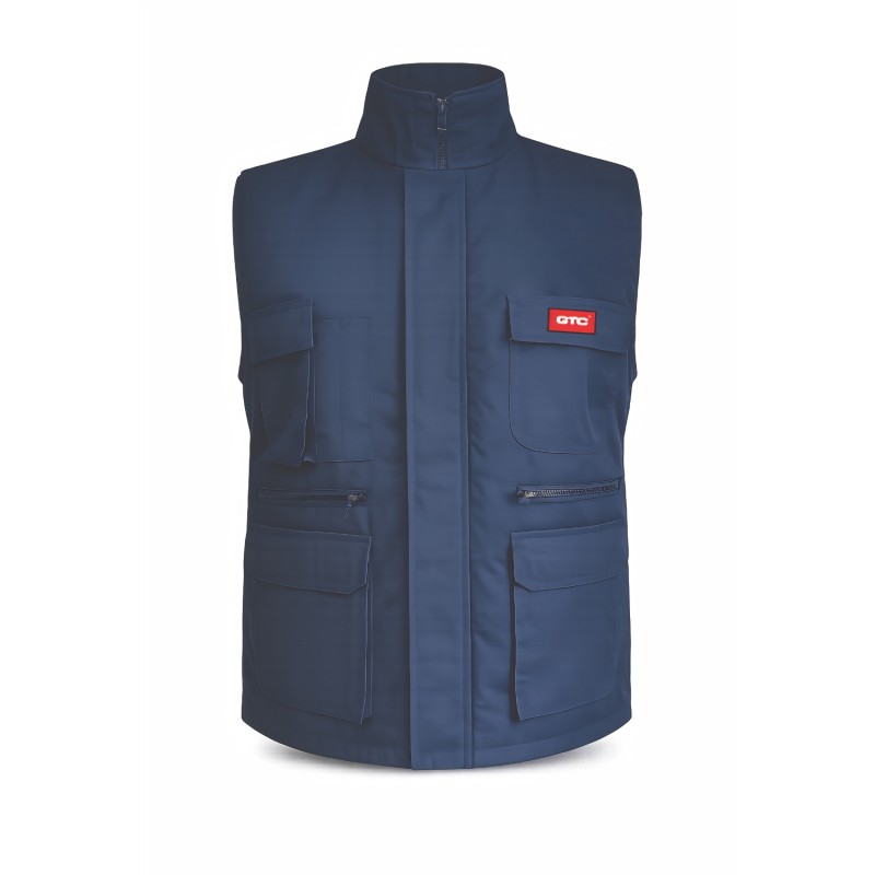 GTC Γιλέκο εργασίας Thorax navy μπλε XL