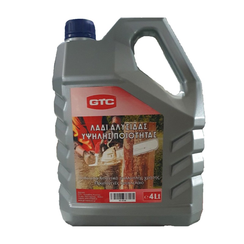 Λάδι αλυσίδας αλυσοπρίονου SAE30 4lt