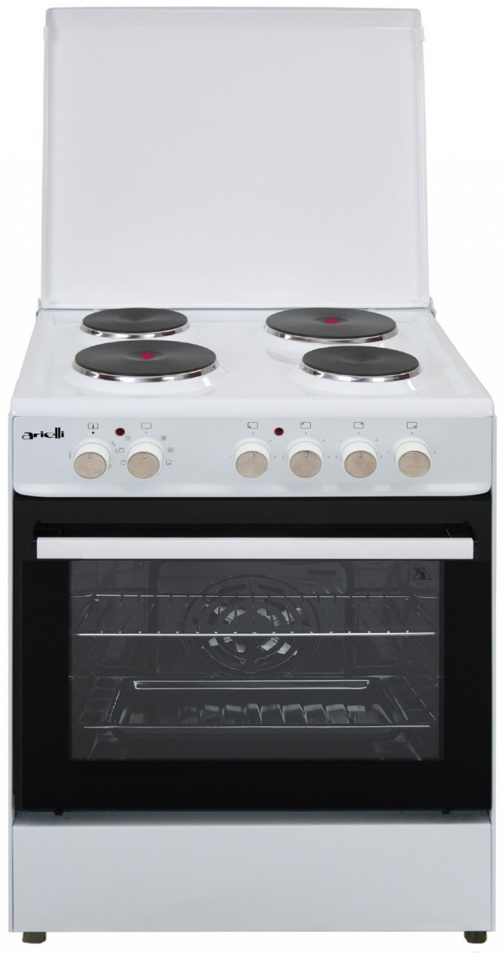 Arielli C-6080-8F Ελεύθερη Κουζίνα 80lt, με Εμαγιέ Εστί