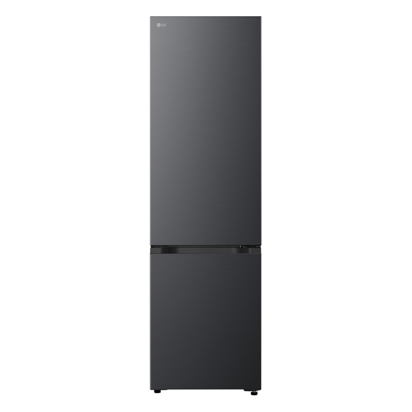 LG GBBSJ2CCEP Ψυγειοκαταψύκτης 375lt, Total NoFrost, ΑΙ, Wifi, C (Υ203xΠ59,7xΒ67,4εκ) Matt Black