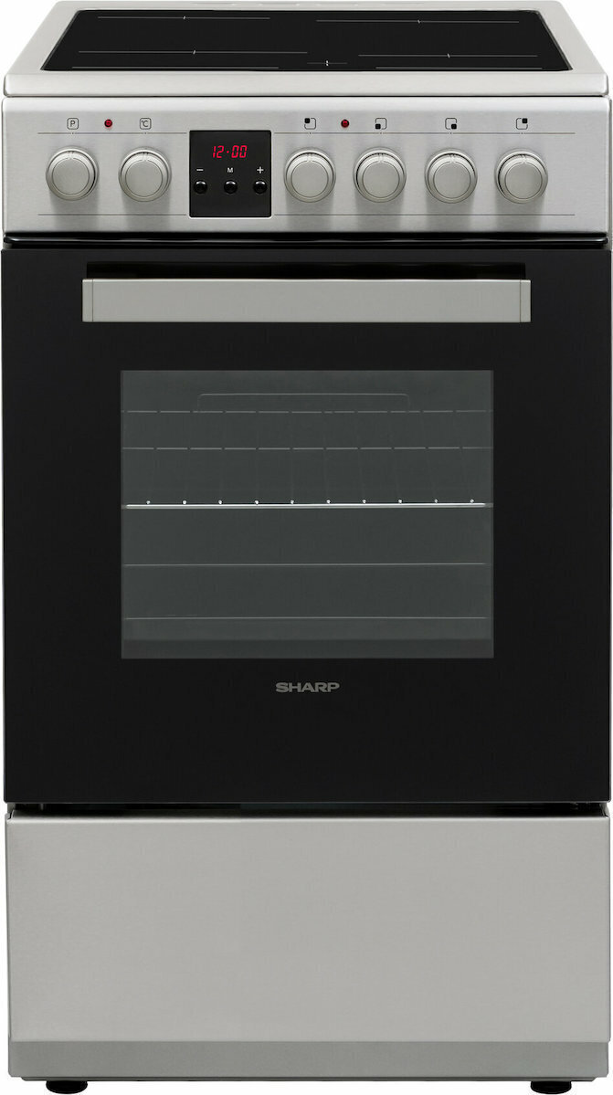 Elektrostore24 Ηλεκτρικές Συσκευές - ΣΗΜΑΝΤΙΚΟ: Σε περίπτωση διαφοράς τιμής από το κατάστημα ισχύει παντα και μόνο η τιμή του καταστήματος Sharp KF-56FVDT22IMK-EU Ηλεκτρική Κουζίνα 50lt, με Κερα