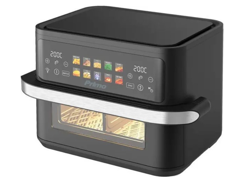 Primo PRAF-40530 Air Fryer 11lt με Διπλό Κάδο PRAF-4053