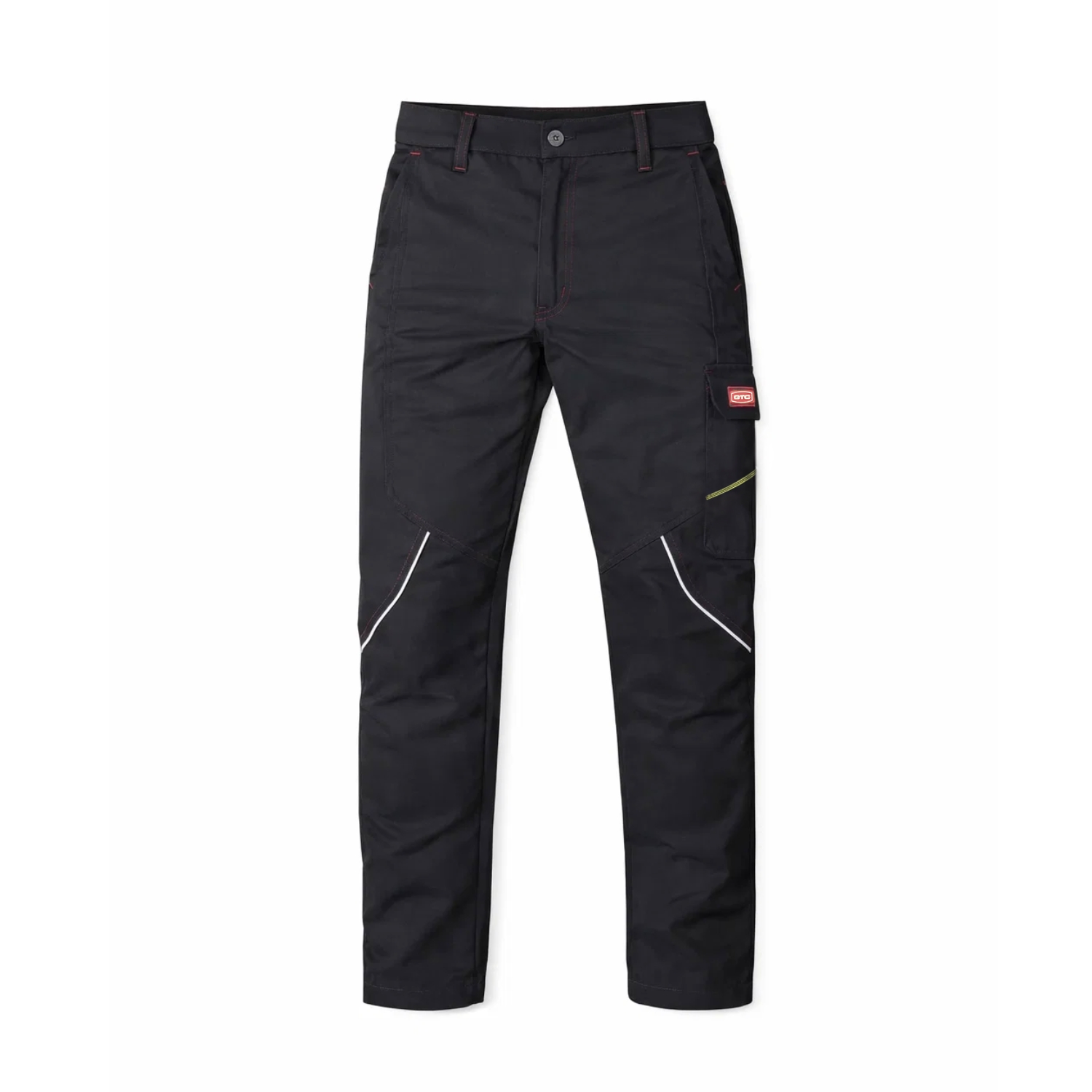 GTC Παντελόνι Εργασίας Theseus Stretch με ελαστίνη Μαύρο No.L 05-9121