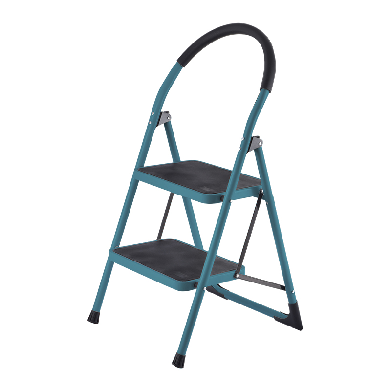 BORMANN Pro BHL6012 Σκαλοκάθισμα Μεταλλικό Heavy Duty,2 Σκαλιά,Αντιολισθητικά με Αφρώδη Λαβή 077381