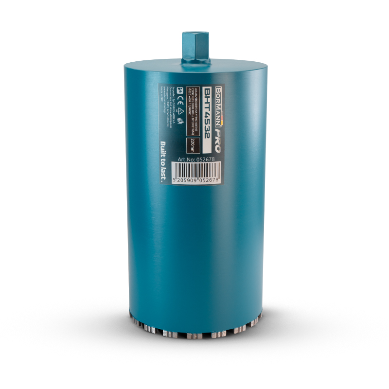 BORMANN Pro BHT4524 Διαμαντοκορώνα Υγρής Κοπής Φ152 X450 1 1/4UNC 052630