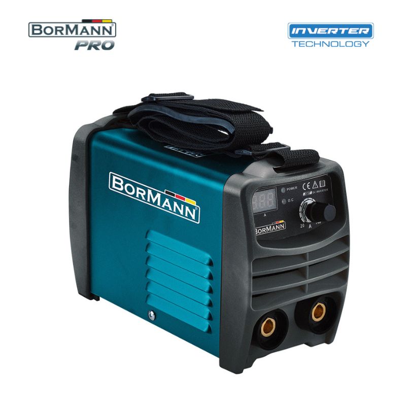 BORMANN BIW1570 Ηλεκτροκόλληση Inverter 170A,Απόδοση 170Α/45%,Ψηφ.Οθόνης,Μεγ.Ηλεκτρόδιο 4mm 060420