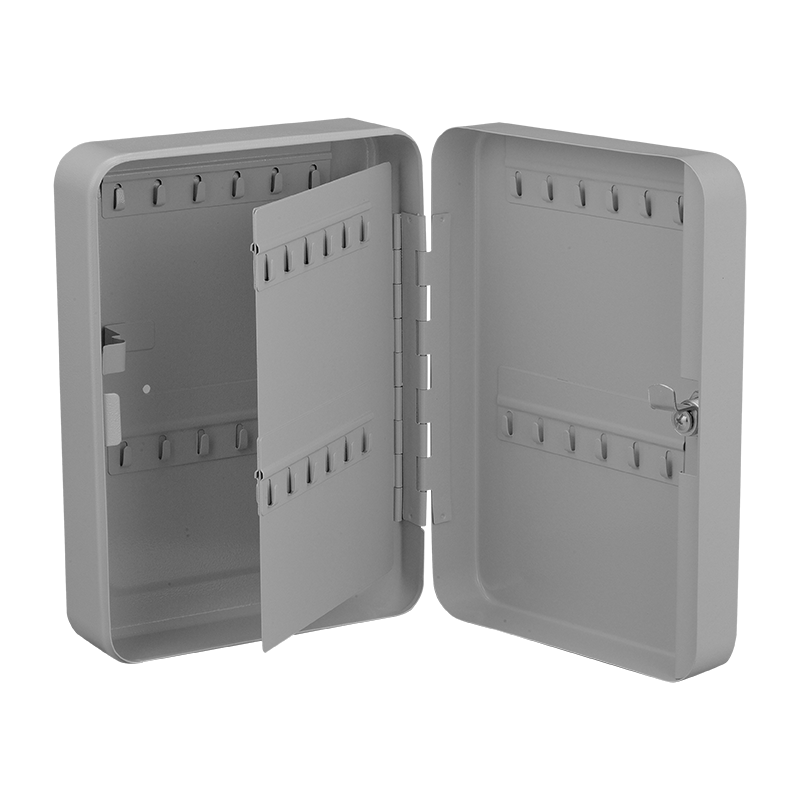 BORMANN BMB1048 Κλειδοθήκη Με 48 Γάντζους ,10'' Με 2 Κλειδιά, Γκρι 061328