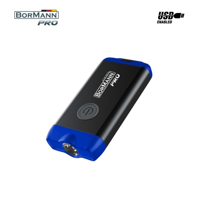 BORMANN Pro BPR6075 Φακός Μπρελόκ 150Lm, Αδιάβροχος, Λευκό Και Κόκκινο Φως 063421