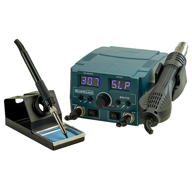 BORMANN BSG1750 Σταθμός Κόλλησης 750W με Ρύθμιση Θερμοκρασίας 100°C-480°C 075387
