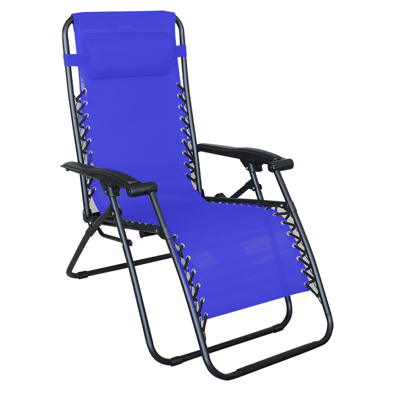 BORMANN BSP1170 Πολυθρόνα -Ξαπλώστρα Εξ. Χώρου Πτυσσόμενη Μεταλλική, 2Χ1 Textilene, 66x53x104cm 066460