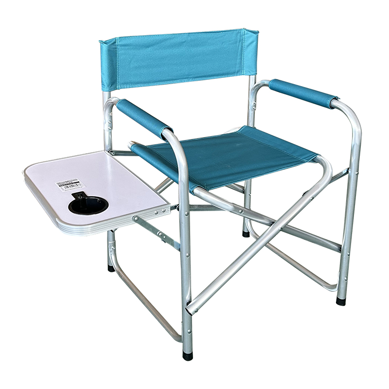 BORMANN BSP1172 Καρέκλα Σκηνοθέτη Αλουμινίου Πτυσσόμενη, Ύφασμα 600D Oxford, 55x45x78cm Με Τραπέζι 066477