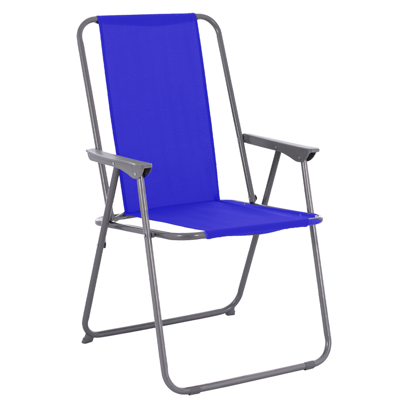 BORMANN BSP1176 Καρέκλα Παραλίας Πτυσσόμενη, Μεταλλικός Σκελετός, Ύφασμα 600D Oxford 071235